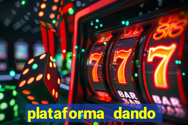 plataforma dando bonus de cadastro